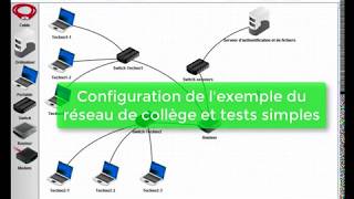 Filius  Configurer les adresses IP du réseau du collège [upl. by Dohsar]