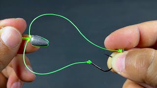 The latest way to build fishing rigs free of tangles and twisting [upl. by Maroney]