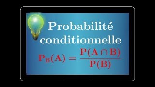 probabilité conditionnelle • Ce quil faut savoir • Résumé du cours • première spé maths STI STMG [upl. by Coralie]