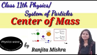 Center of MassSystem of ParticlesClass 11th PhysicsRanjita Mishra [upl. by Anglim]