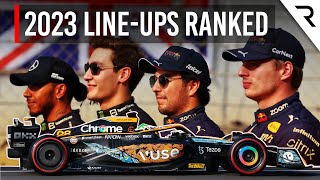 The 2023 F1 driver lineups ranked from worst to best [upl. by Asenab]