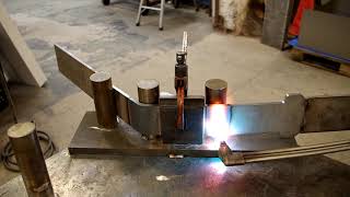 Heat Forming Stainless Steel with Custom Jig [upl. by Innes]