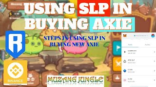 Buy Axie Using SLP Simple Guide [upl. by Atilrak]