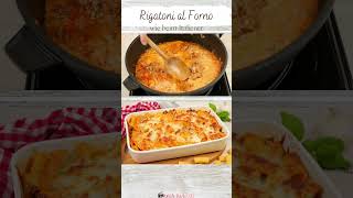 Rigatoni al forno  leckerer Nudelauflauf wie beim Italiener [upl. by Asha]