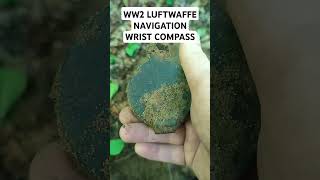 WW2 Luftwaffe navigation wrist compass WW2 digging luftwaffe war [upl. by Salomo]