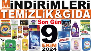 MİGROS İNDİRİMLERİ KAMPANYALARI BU HAFTA  MİGROS DETERJAN GIDA ÇEŞİTLERİ  MİGROSKOP SON GÜN 9 EKİM [upl. by Nagam]