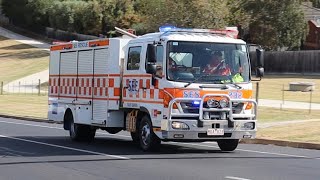 VICSES South Barwon Rescue 1 Responding Code 1 [upl. by Imnubulo382]