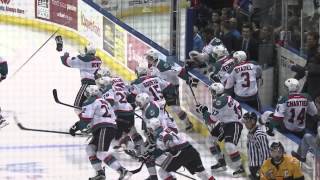 2015 WHL Championship Final  Brandon Wheatkings vs Kelowna Rockets [upl. by Nauquf]