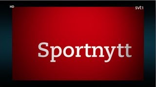 SVT1  Sportnytt Intro  2017 HD [upl. by Aivizt]