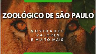 ZOOLÓGICO DE SÃO PAULO O MAIOR DA AMÉRICA LATINA [upl. by Susannah]