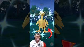 Daily incense Wild Legendary✨Shiny Galarian Zapdos in pokemon go pokemongo soparstart shiny [upl. by Neirda]