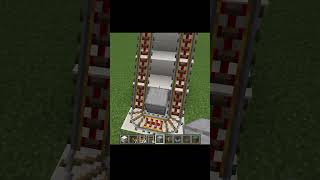 BEST ESCALATOR FOR HOUSES IN MINECRAFT  gaming minecraft [upl. by Adnawyek]