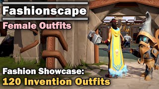 Fashionscape Showcase 120 Invention Cape Outfits  Runescape Female Outfits [upl. by Margaretha993]