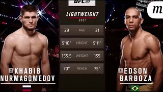 Khabib Nurmagomedov vs Edson Barboza HIGHLIGHTS  UFC 219 [upl. by Quill]