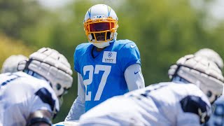 Mic’d Up JC Jackson At Cowboys Joint Practice  LA Chargers [upl. by Leslee]