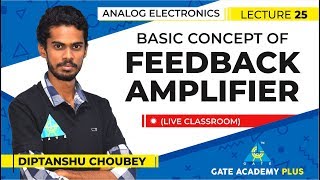 Analog Electronics I Basic Concept of Feedback Amplifier Lecture 25 [upl. by Viviane]