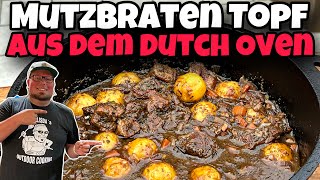 Mutzbraten Topf aus dem Dutch Oven [upl. by Kcirdot]