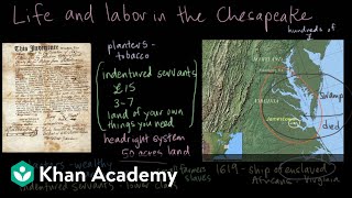 Jamestown  life and labor in the Chesapeake [upl. by Daven]