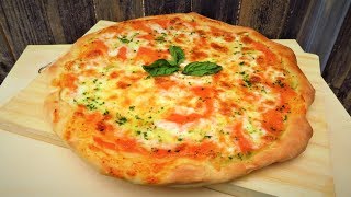 Pizza Napolitana Estilo Casera Fácil Y Rápida [upl. by Ojytteb]