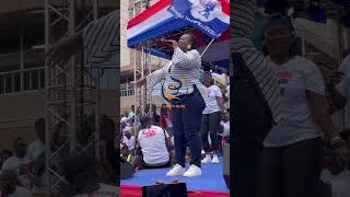 Wow🤩Philipa Baafi at NPP’s Rally…viralshorts trending music [upl. by Nednil]