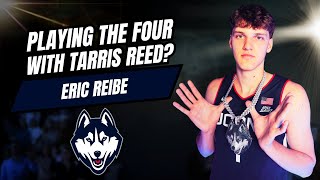 New UConn Commit Eric Reibe Says quotCoach Sees Me Playing The 4 With Tarris Reedquot [upl. by Ellehcil]