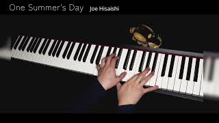 Joe Hisaishi  One Summers Day Piano Cover [upl. by Kerman]