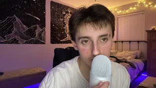 ASMR whispering but the gain is at 100 [upl. by Odragde987]