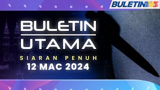 GaraGara Cemburu Jurugambar Maut Ditikam Kekasih  Buletin Utama 12 Mac 2024 [upl. by Enylorac175]