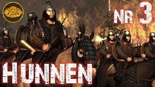 Lets Play Total War Attila Hunnen German HD Schwer 3 [upl. by Wallas]