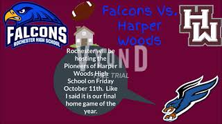 Rochester Vs Harper Woods Football Info [upl. by Amis908]