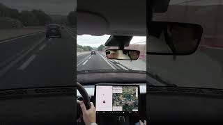 403 Km fastest road trip IONITY Chargers at Supercharger Part 5 tesla modely shorts [upl. by Standley]