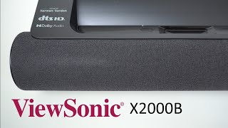 ViewSonic X2000B4K Laser Projector Indepth Review [upl. by Hetti]