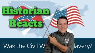 Was the Civil War About Slavery  PragerU Reaction [upl. by Bekha943]