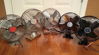 My Collection Of Bergstrom Bus Fans [upl. by Alicec]