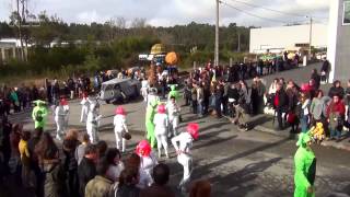 Carnaval de Mosteirô 2015  Estou na Lua [upl. by Repsac]