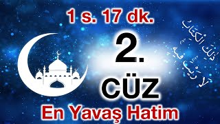 2 Cüz  ok takipli 2 cüz  Bilgisayar hatlı hatim 2 cüz  en yavaş okuyuşla 2 cüz [upl. by Michell]