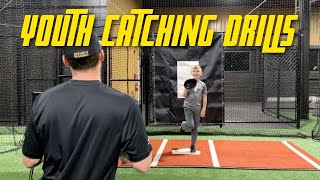 Youth Baseball Catching Drills Learn To Catch Properly [upl. by Anasus347]