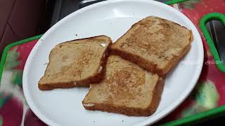 Wheat Bread Weight Loss Breakfast Recipe in Tamil  Weight Loss Bread Toast [upl. by Paderna119]