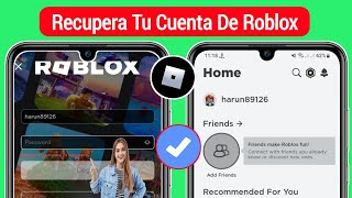 Cómo Recuperar Una Cuenta De Roblox Actualización 2024  Cómo Recuperar Su Cuenta De Roblox [upl. by Oralia]