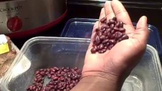 TINAS RED BEANS N RICE Cooking Tutorial 11 2 12 [upl. by Vlada66]