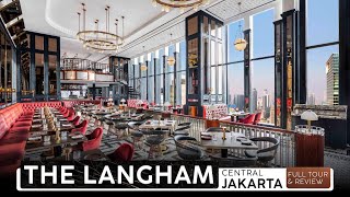 THE LANGHAM JAKARTA · Hotel Tour amp Review · Jakarta Indonesia 🇮🇩 Sleek amp Opulent [upl. by Berthe782]