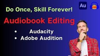 Learn Audiobook Editing by doing practical Assignments in Audacity amp Adobe Audition Paid Program [upl. by Arec902]