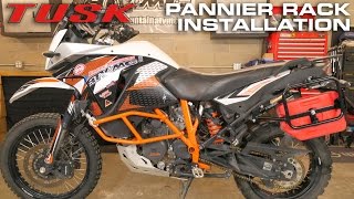 KTM 1190 Tusk Pannier Rack Installation [upl. by Lea]