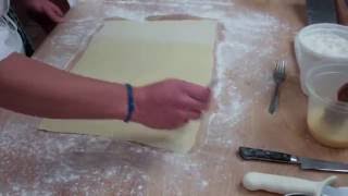 How to Make French Bouchees and Fleurons With Puff Pastry [upl. by Fabriane]