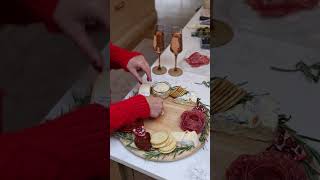 Christmas wreath grazing platter ❤️🎄 [upl. by Libove]