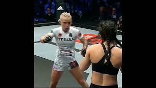 Cheyanne Vlismas vs Karolina Wojcik EFC fight fighter champ mma wmma workout boxing [upl. by Saraiya446]