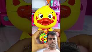 Satisfying with Unboxing Miniature Cute Duck Set Toys Kitchen Eating Candy ASMR Videos [upl. by Atteram]