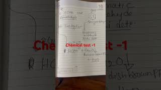 Chemical distinguishing test Ethylamine and Aniline formaldehyde and Benzaldehyde cksir [upl. by Duquette]