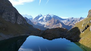 Lac de Louvie Val de Bagnes Valais Switzerland 4K [upl. by Namyac350]