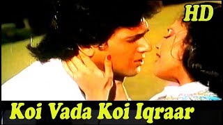 Koi Vada Koi Iqraar Na Kiya Video Song Paap Ka Ant Mohammed Aziz Govinda Madhuri Dixit HD [upl. by Atival]